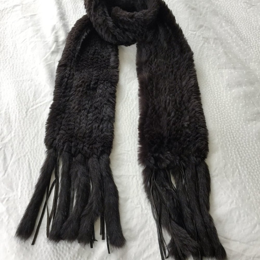 LAST CALL: Rabbit Fur Scarf